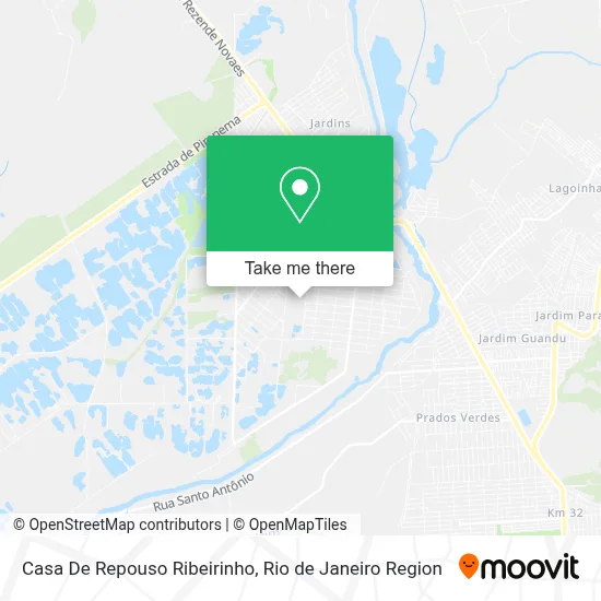Casa De Repouso Ribeirinho map