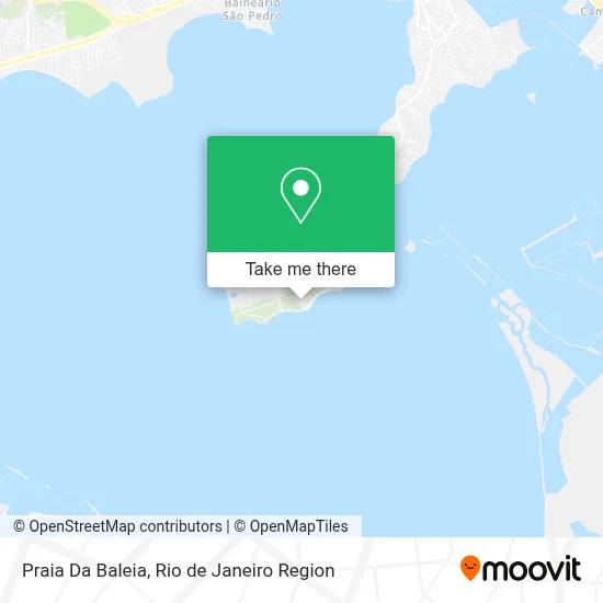 Praia Da Baleia map