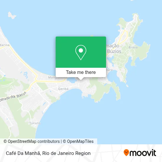 Café Da Manhã map