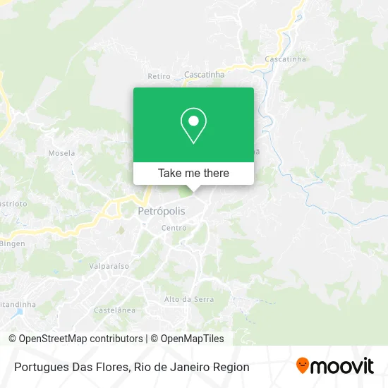 Portugues Das Flores map