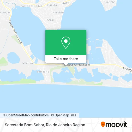 Sorveteria Bom Sabor map
