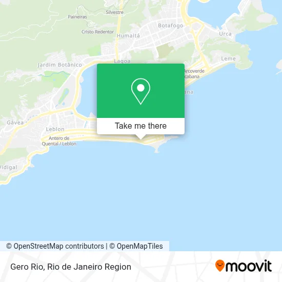 Gero Rio map