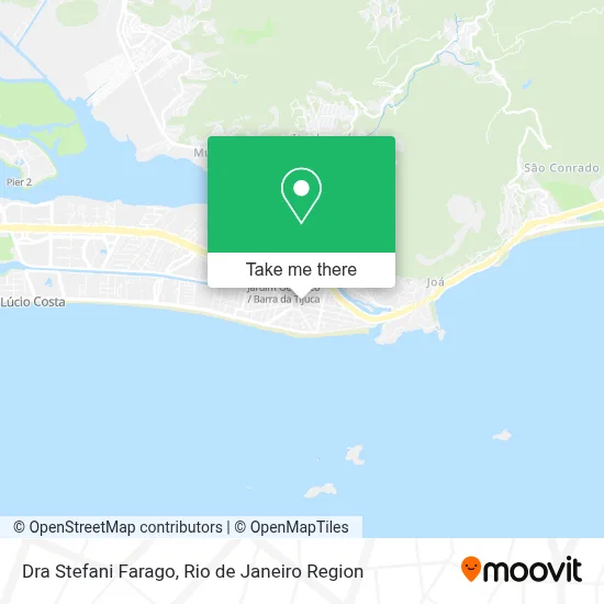 Dra Stefani Farago map