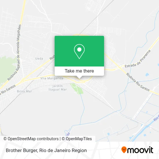 Brother Burger map