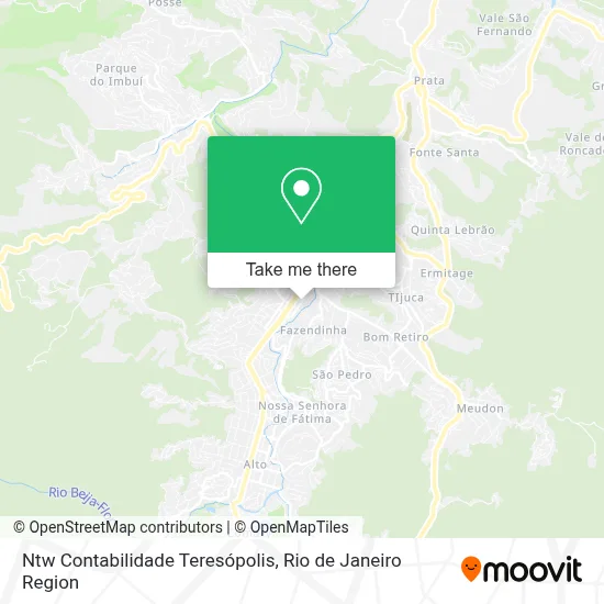 Ntw Contabilidade Teresópolis map