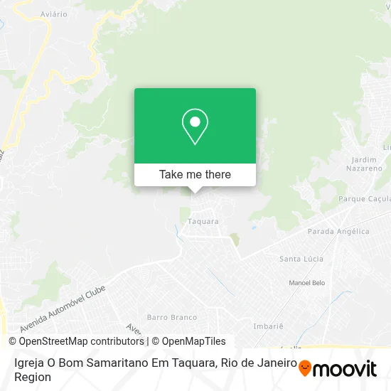 Igreja O Bom Samaritano Em Taquara map