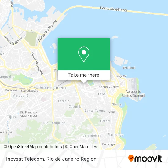 Inovsat Telecom map