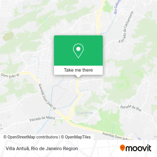 Villa Antuã map