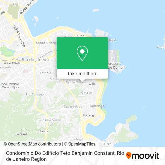 Condomínio Do Edifício Teto Benjamin Constant map