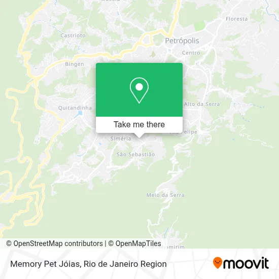 Memory Pet Jóias map