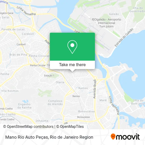 Mano Rio Auto Peças map