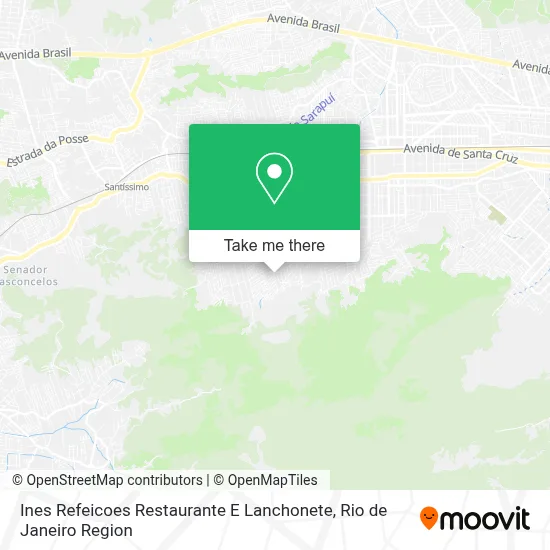 Ines Refeicoes Restaurante E Lanchonete map