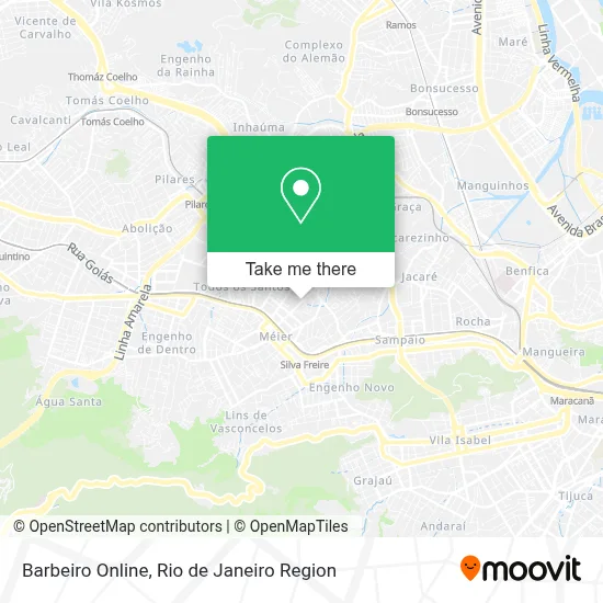 Barbeiro Online map