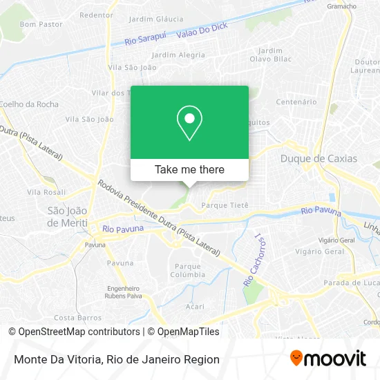 Monte Da Vitoria map