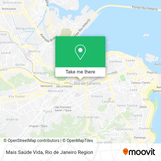 Mais Saúde Vida map