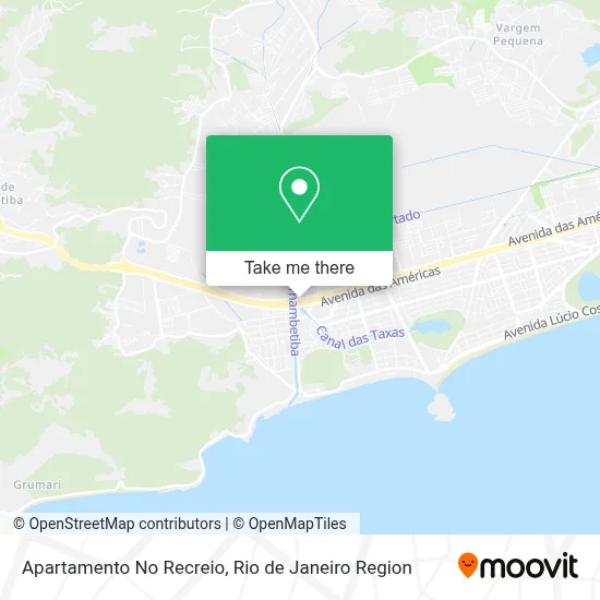 Apartamento No Recreio map