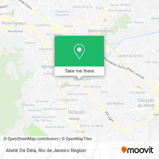 Ateliê Da Déia map