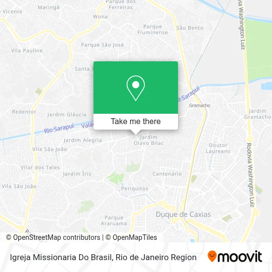 Igreja Missionaria Do Brasil map
