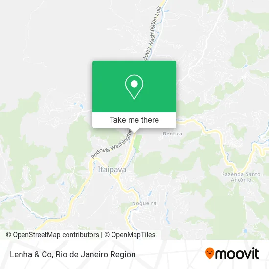 Lenha & Co map