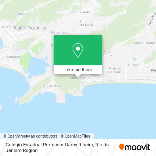Colégio Estadual Professor Darcy Ribeiro map