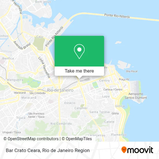 Bar Crato Ceara map