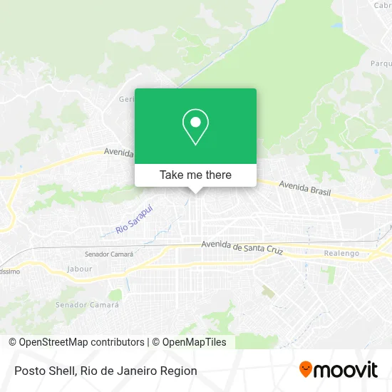 Posto Shell map