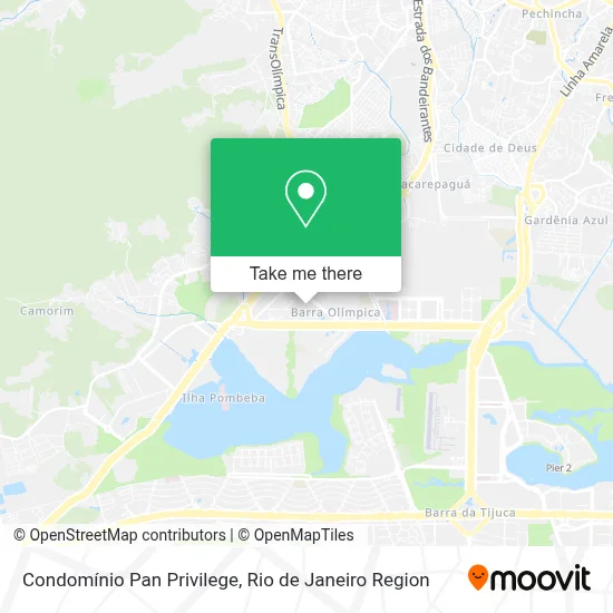 Condomínio Pan Privilege map