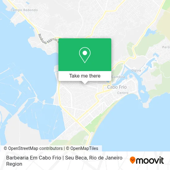 Barbearia Em Cabo Frio | Seu Beca map