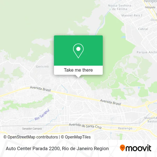 Auto Center Parada 2200 map