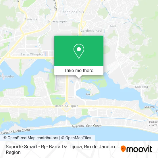 Suporte Smart - Rj - Barra Da Tijuca map