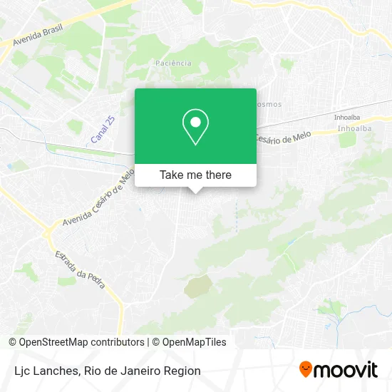 Ljc Lanches map