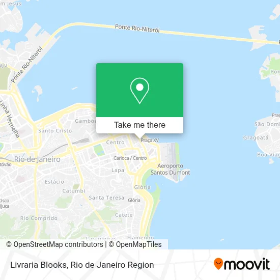 Livraria Blooks map