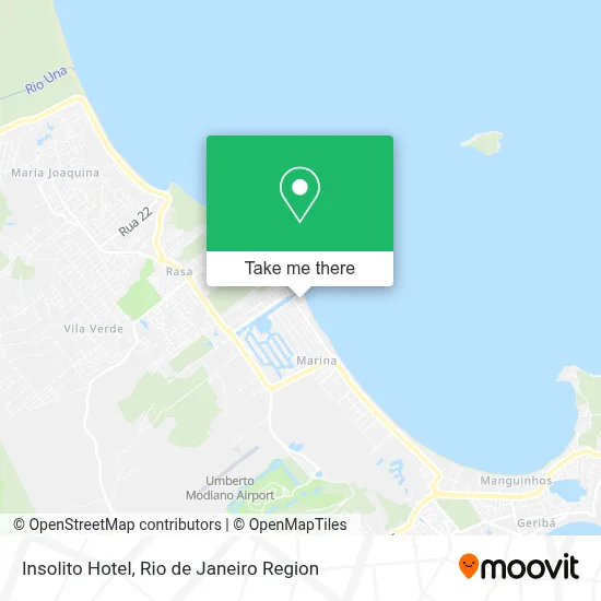 Insolito Hotel map