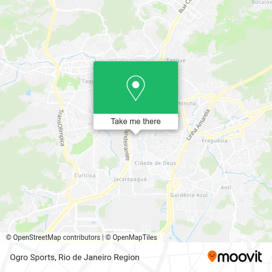 Ogro Sports map