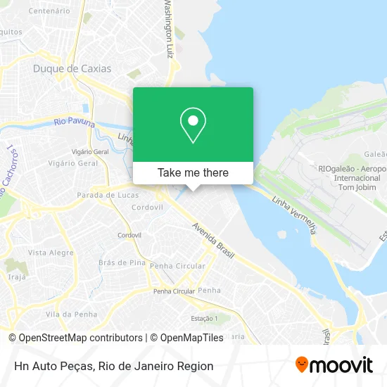 Hn Auto Peças map