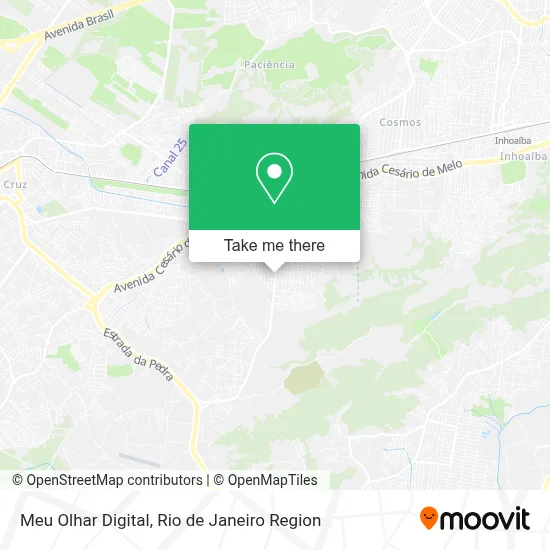 Meu Olhar Digital map