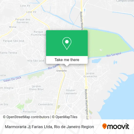 Marmoraria Jj Farias Ltda map