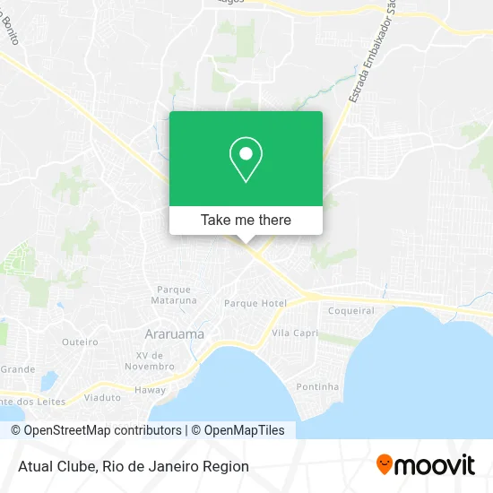 Atual Clube map
