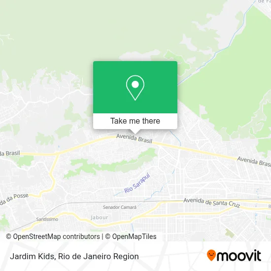 Jardim Kids map