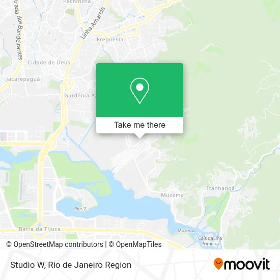 Studio W map