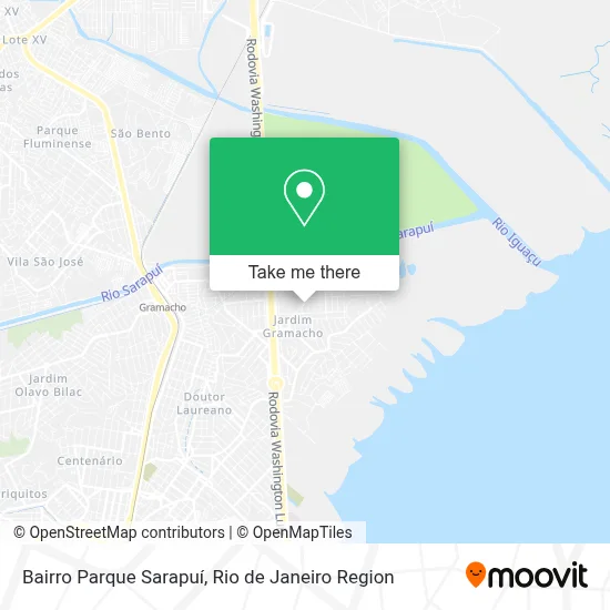 Bairro Parque Sarapuí map