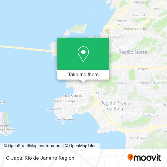 O Japa map
