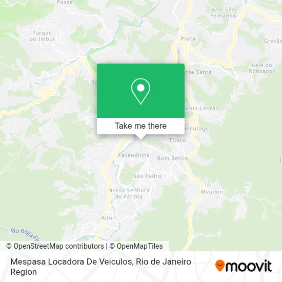 Mespasa Locadora De Veiculos map