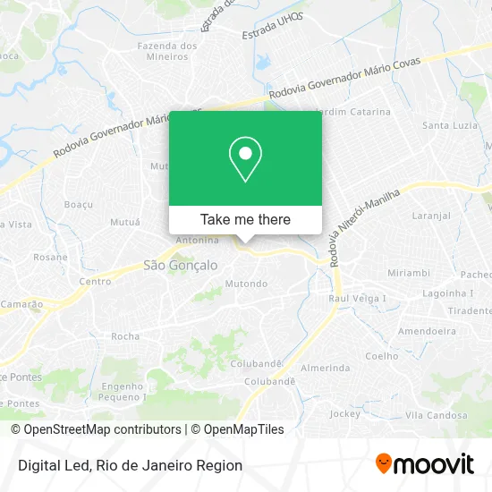 Digital Led map