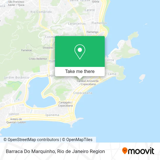 Barraca Do Marquinho map