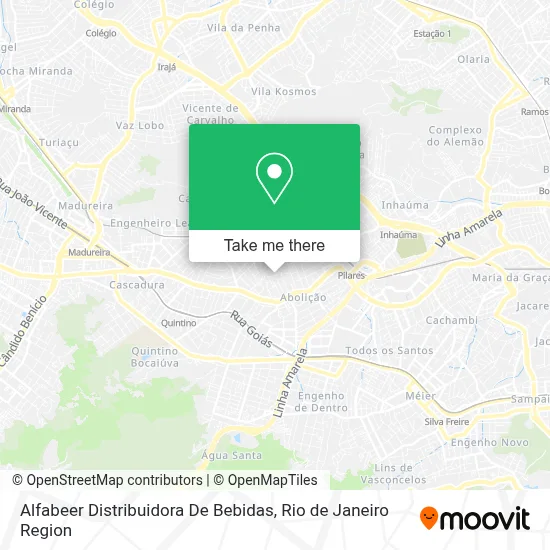 Alfabeer Distribuidora De Bebidas map