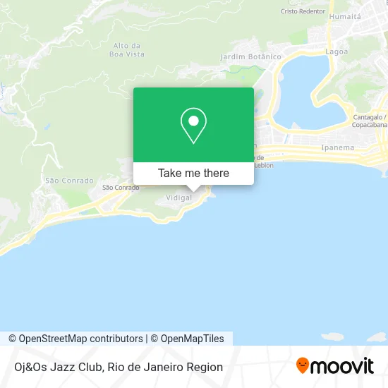 Oj&Os Jazz Club map