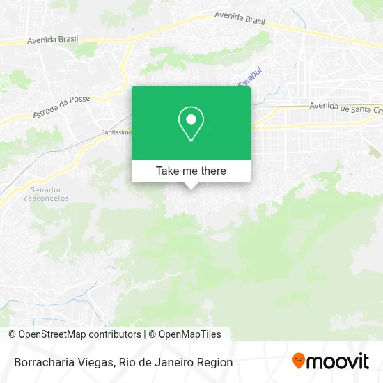 Borracharia Viegas map