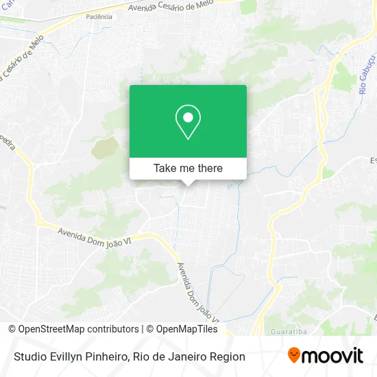 Studio Evillyn Pinheiro map