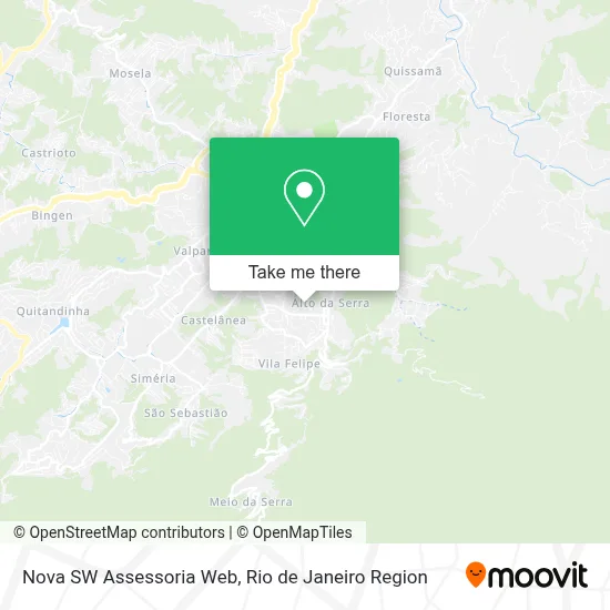 Nova SW Assessoria Web map